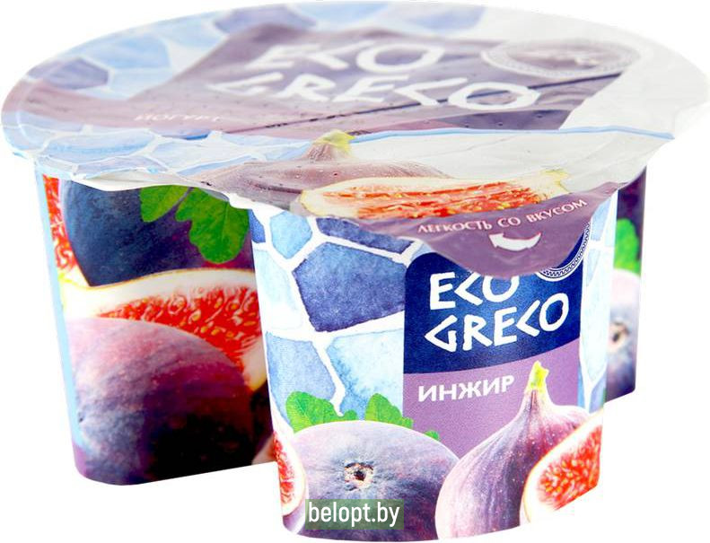 Йогурт «Греческий» инжир 2 %, 130 г.
