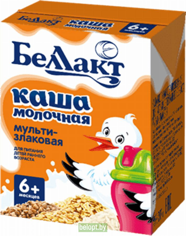 Каша молочная «Беллакт» мультизлаковая, 207 г.