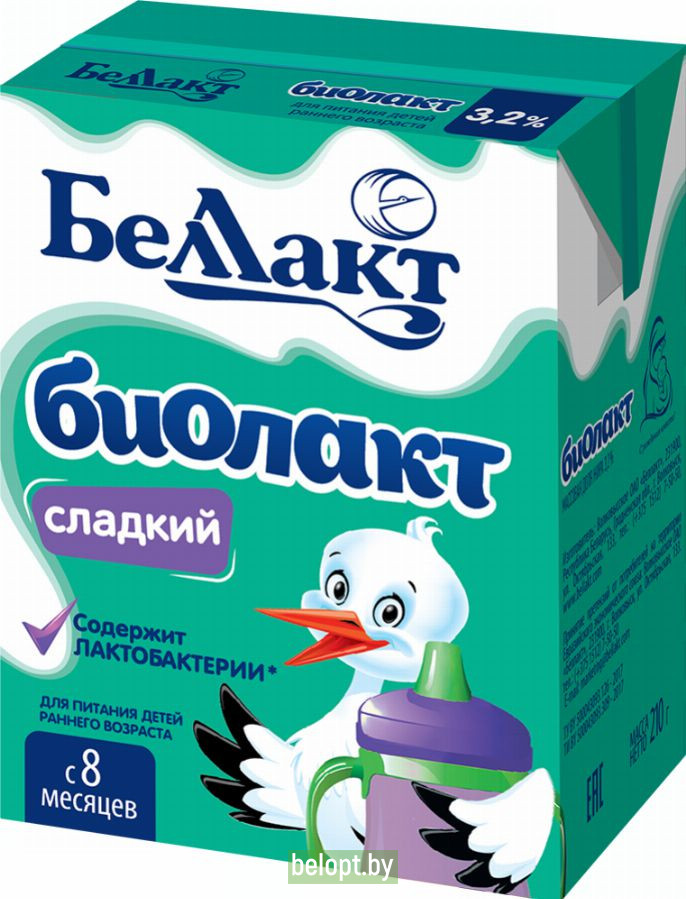 Продукт кисломолочный «Биолакт» 3.2%, 210 г.