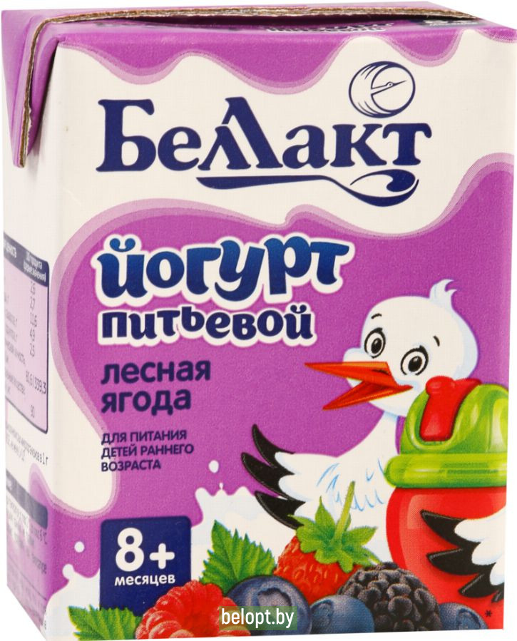 Йогурт «Беллакт» лесная ягода, 2.6%, 210 г.
