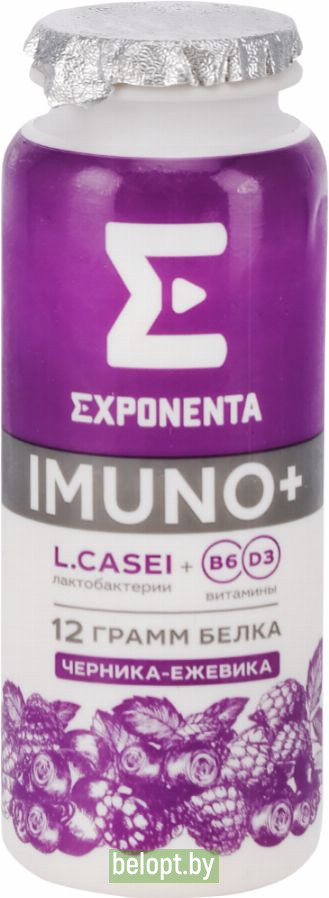Продукт кисломолочный «Imuno+» черника-ежевика, 100 г.