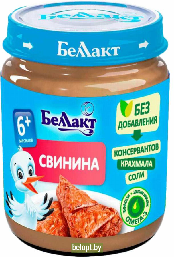 Консервы мясные «Беллакт» свинина, 95 г.