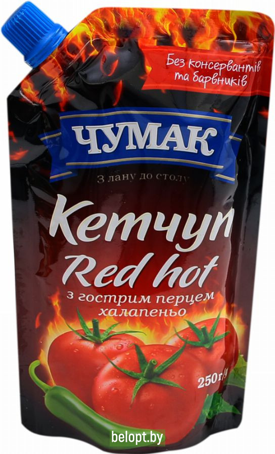 Кетчуп «Чумак» red hot, 250 г.