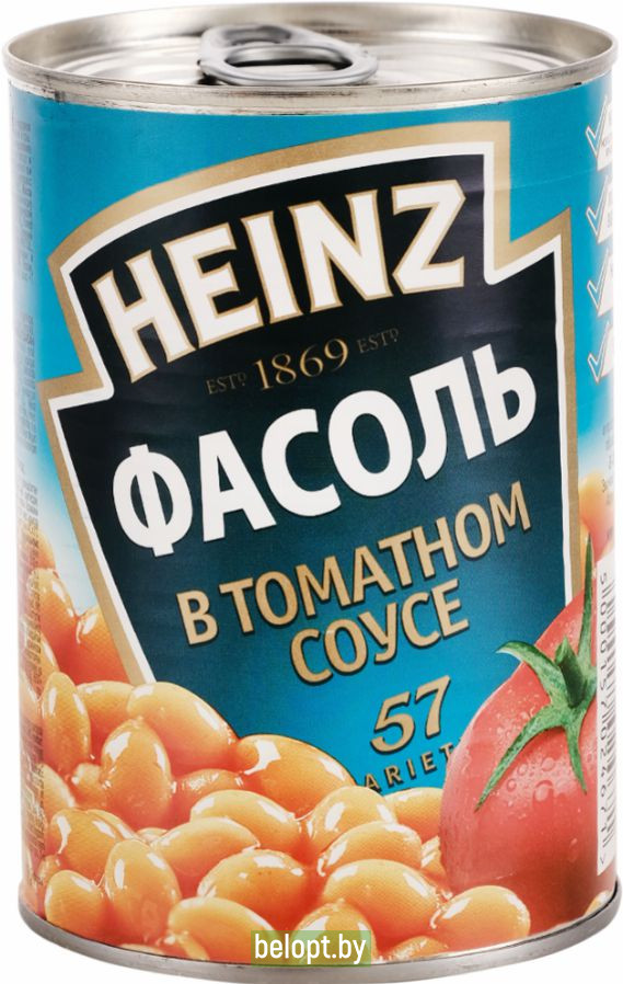Фасоль «Heinz» в томатном соусе 415 г.