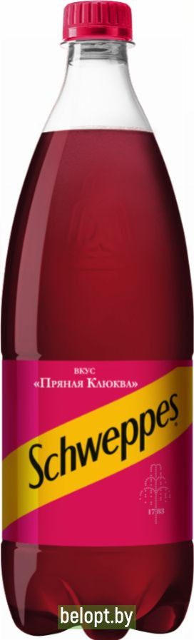 Напиток «Schweppes» клюква, 1 л.