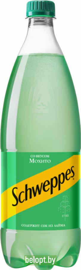 Напиток газированный «Schweppes» мохито, 1 л.