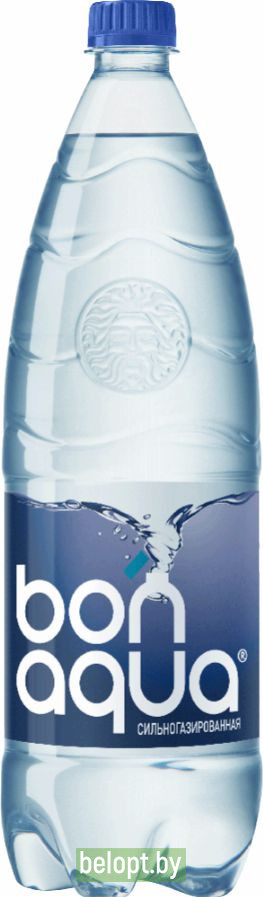 Вода питьевая «Bonaqua» сильногазированная, 1.5 л.