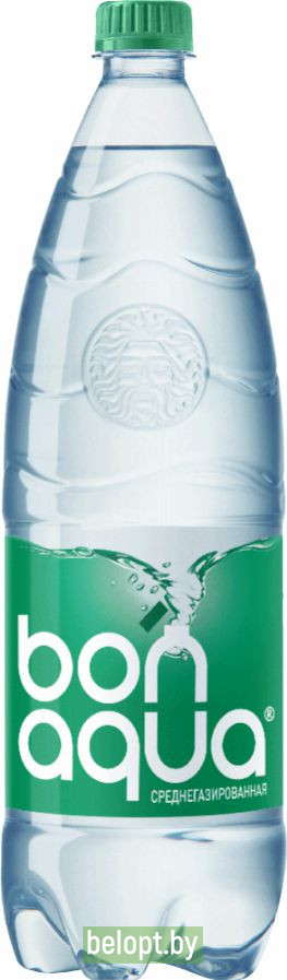 Вода питьевая «Bonaqua» плюс, среднегазированная, 1.5 л.