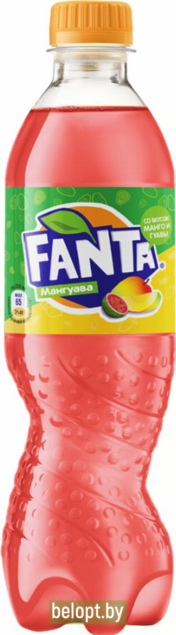 Напиток безалкогольный газированный «Fanta» мангуава, 0.5 л.