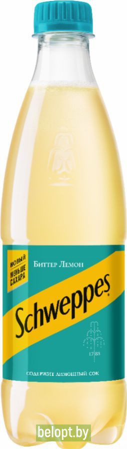 Напиток «Schweppes» биттер лемон, 0.5 л.