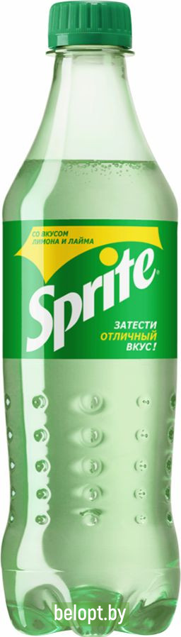 Напиток «Sprite» со вкусом лайма и лимона, 0.5 л.