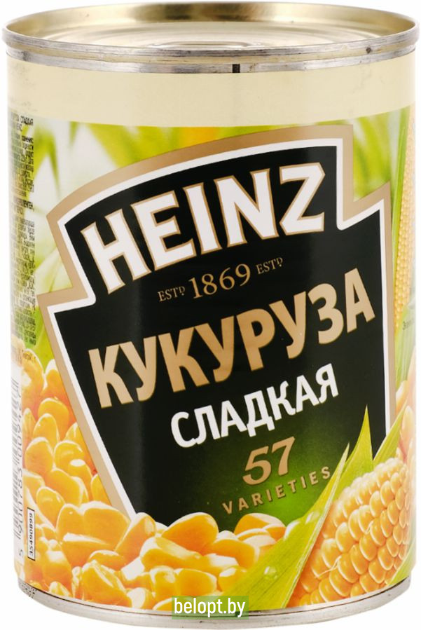 Кукуруза «Heinz» сладкая, 400 г.