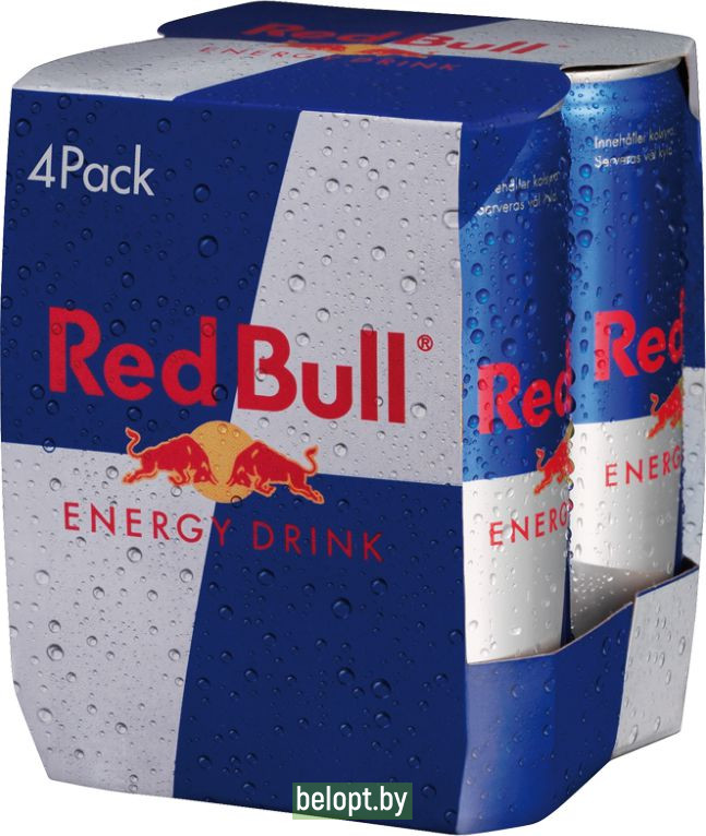 Напиток «Red Bull» энергетический, 4х0,25 л.
