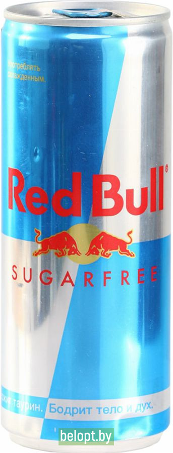 Напиток «Red Bull» Sugar Free, энергетический, 0,25 л.